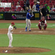 Illustration for article titled Javy Báez Spices Up Garbage-Time Plate Appearance, Bats Lefty